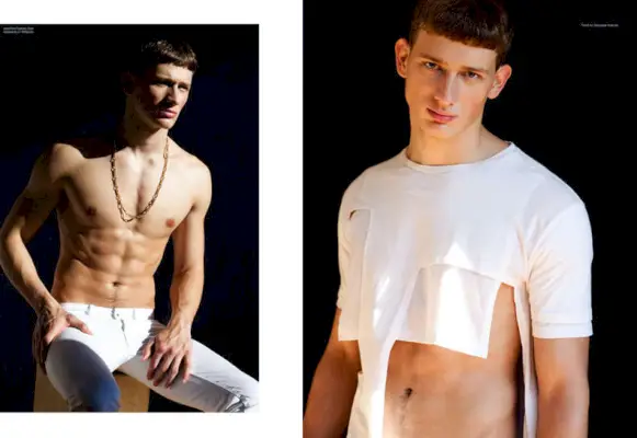 Eden Classens di Greg Vaughan per la rivista Attitude