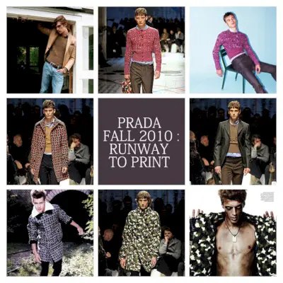 Prada Otoño 2010: De la pasarela a la imprenta