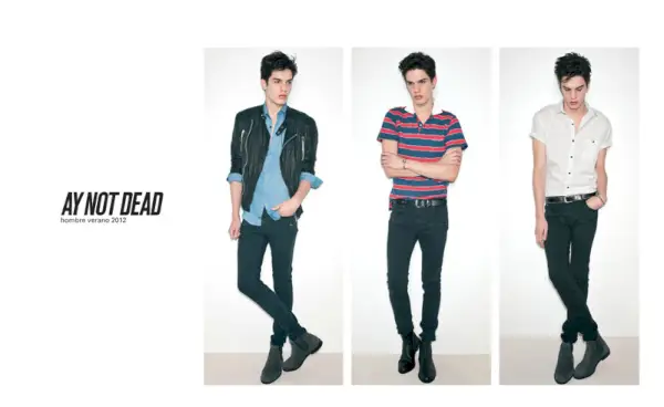 Juan Manuel Arancibia by Rosana Schoijett for A.Y. Not Dead Spring 2012