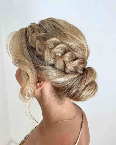 Lovely Braided Updo