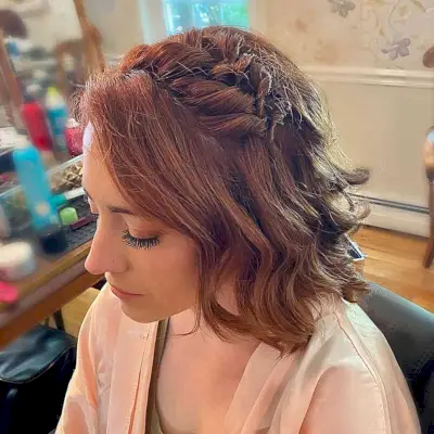 Short Pull-Through Braids and Loose Waves for Prom
