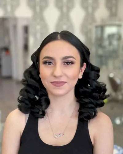 Glam Waves with a Middle Part