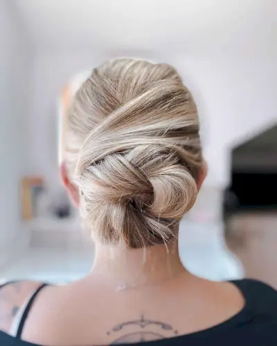 Wrapped Braided Bun