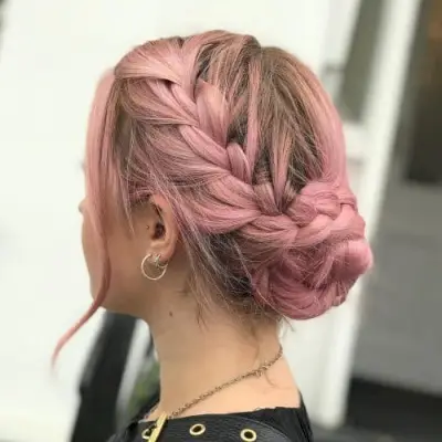 Reverse French Braid