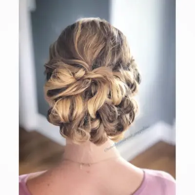 Whimsical Updo hairstyle