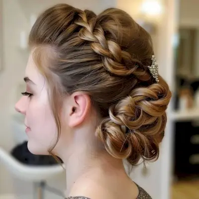 Unexpected Edge Prom Updos Hairstyle