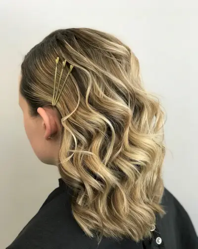 Formal Bobby Pins hairstyle