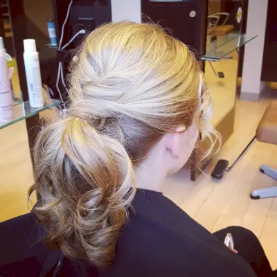 Fun Ponytail Updo hairstyle