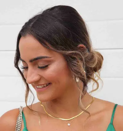 Loose & Up Long Hairstyle for Prom