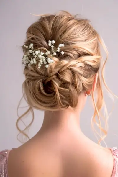 赤ちゃんと一緒にローツイストバンズ