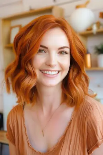 Lob de dovleac de cupru.