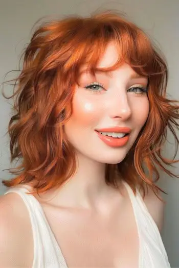 Tunsoare Bright Copper Shag.