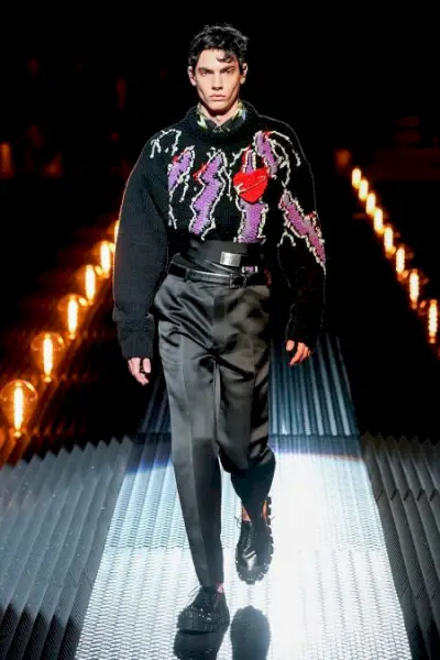 프라다 가을 겨울 2019 남성복 컬렉션 037