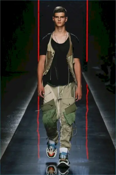 Dsquared2 heeft een sportieve militaire stijl voor de lente '19-collectie