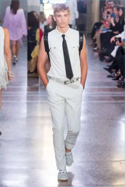 Bottega Veneta אביב קיץ 2018 קולקציית מסלול לגברים 022