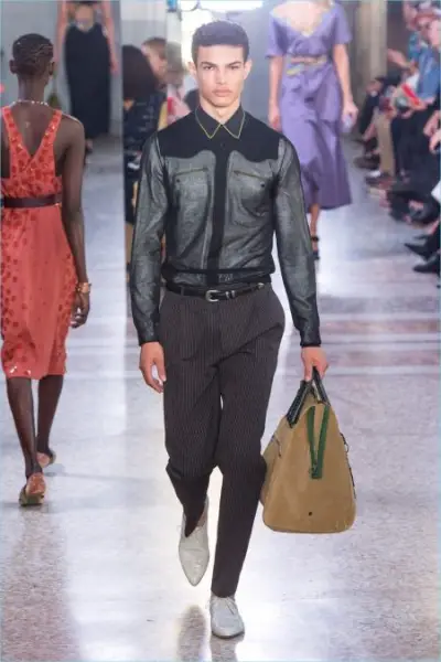 Bottega Veneta אביב קיץ 2018 גברים Runway Collection 024