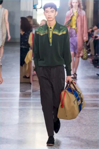 Bottega Veneta אביב קיץ 2018 קולקציית מסלול לגברים 005