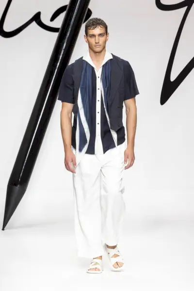 ジョルジオ アルマーニ 2024 春夏コレクション メンズ 011