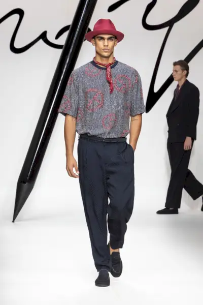 ジョルジオ アルマーニ 2024 春夏コレクション メンズ 020