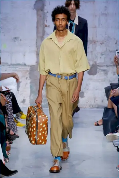 Marni Primavera Verano 2018 Colección de pasarela para hombre 003