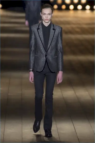Saint Laurent Herbst Winter 2018 Herrenkollektion 019