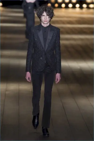 Saint Laurent Herbst Winter 2018 Herrenkollektion 020