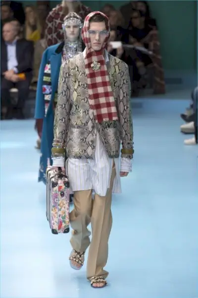 Pánská kolekce Gucci Fall 2018 Runway 008