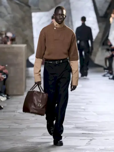 Hermes Men kolekcia jeseň zima 2023 Runway 025