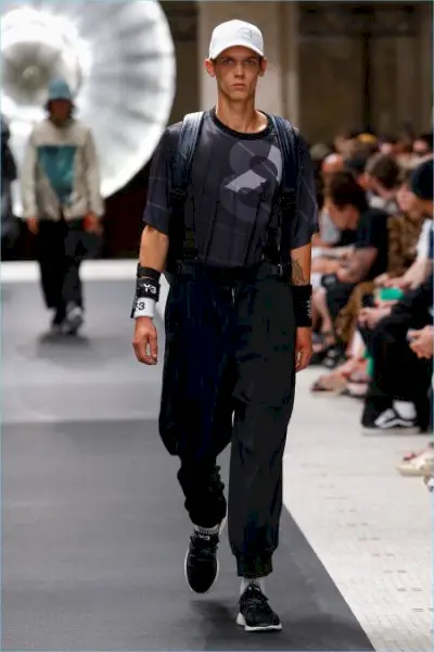 Coleção masculina Y 3 primavera verão 2019 022