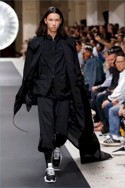 Coleção masculina Y 3 primavera verão 2019 028