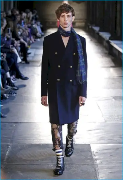 Défilé de la collection croisière pour hommes Gucci 2017 016