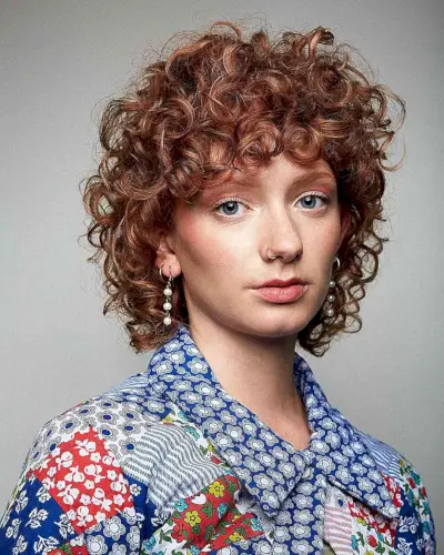 Cute Shaggy for Curly Hair