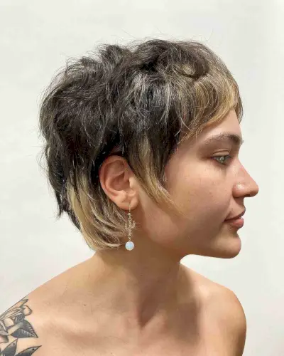 Shaggy Pixie Mullet