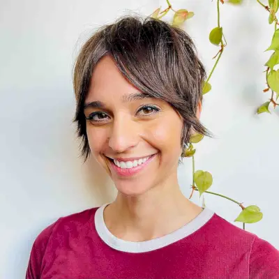 Shaggy Pixie with Curtain Fringe