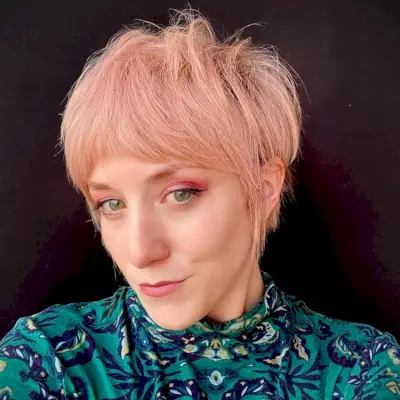 Shaggy pixie bob haircut