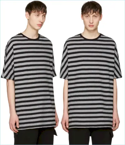 Fashionisto Essential: pruhované tričko Diesel Black Gold