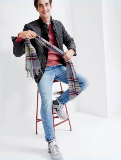 Prešívaná bunda JCrew Sussex