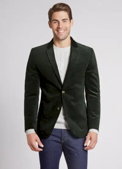 Blazer Cordo Bello - Verde