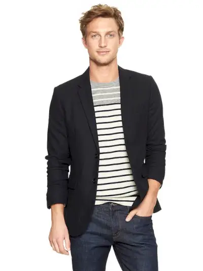 GAP 헤링본 블레이저