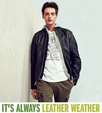노드스트롬, 남성 가죽 자켓 선보여