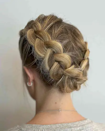 Cute and Fun Braided Updo