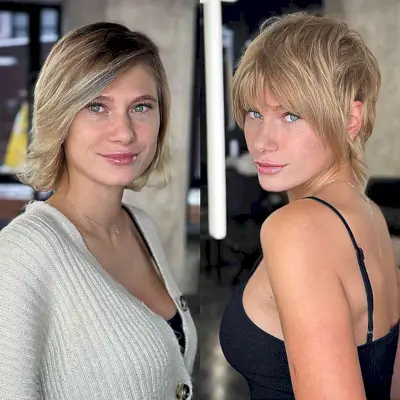 The Short Blonde Wixie Cut