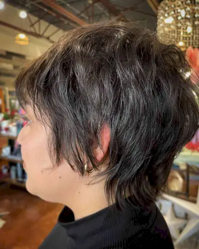 Textured, Winged Wixie Pixie with Short Crown Layers