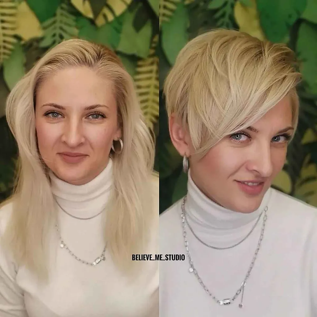 Slāņaina laumiņa apgriešana ar garām bārkstīm' title=