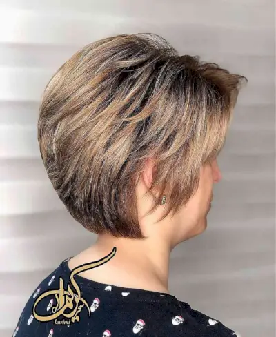 Round Graduated Bob with Layers for Fine Hair