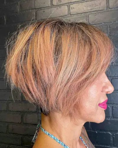 bold undercut messy haircut