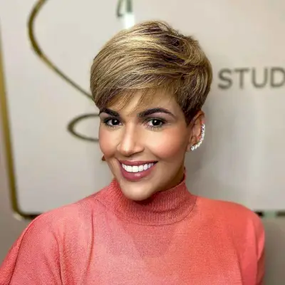 Side-Swept Pixie Hair