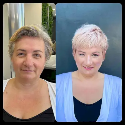 Cute & Edgy Pixie with Fringe