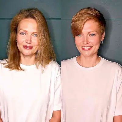 Short Haircut for Fine Hair and Oval Faces