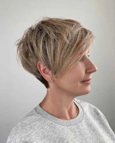 Low-Maintenance Short Pixie Hairstyle